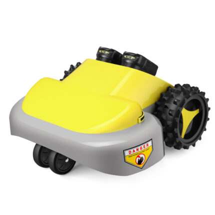 Robotic Lawn Mower With Remote Control: Quiet, Easy, and Safe